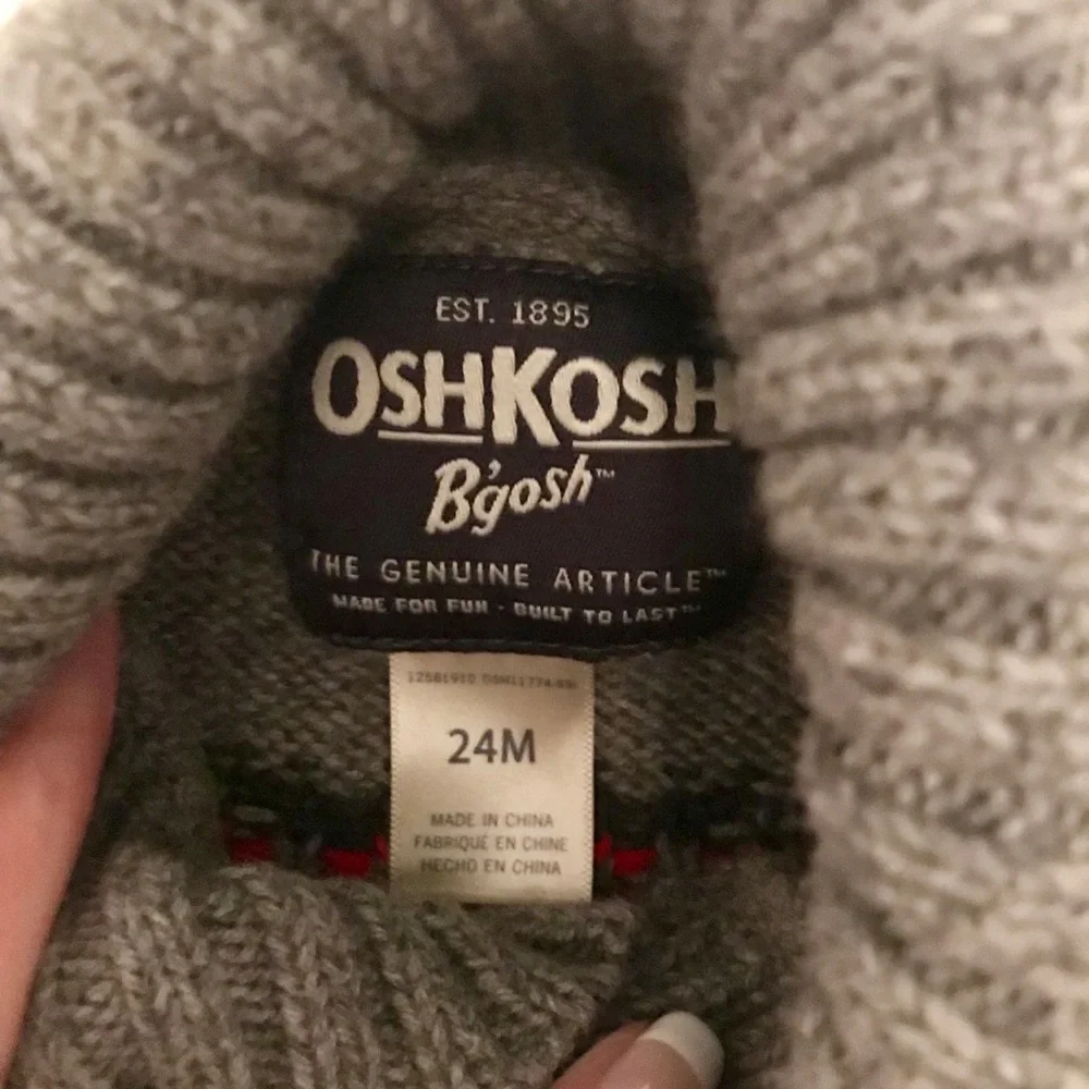 Oshkosh Pullover Sweater-24 Months